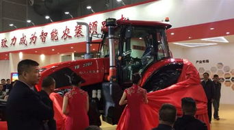 黄海金马5个系列拖拉机产品全新亮相2019国际农机展